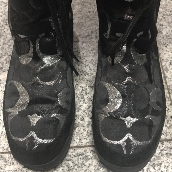 Coach Boots with rabbit fur - Picture 7 of 9